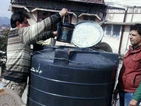 people are not cleaning water tanks in shimla city.