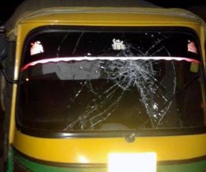 shopkeepar beaten and car glasses broke at sector 56 chandigarh