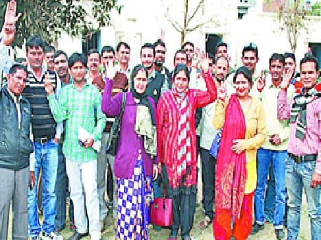TET candidates perform in Collectorate