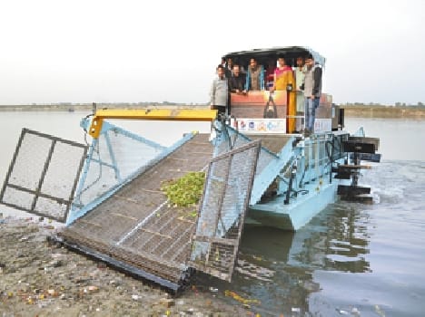 Now ganga will clean from ganga