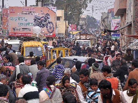 Lavela Chowk jam People are upset