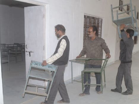 Forty students at the two schools admit card