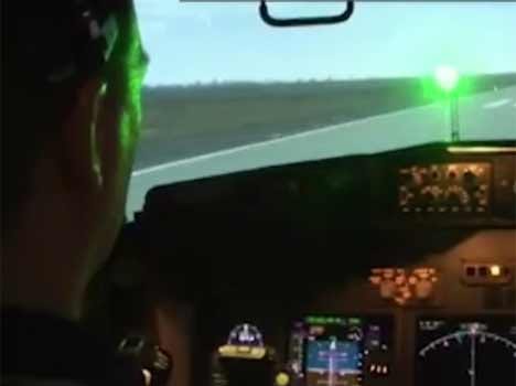 laser incident heathrow