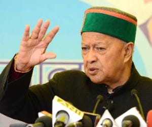 cm virbhadra singh oppose india pak match at dharamshala.