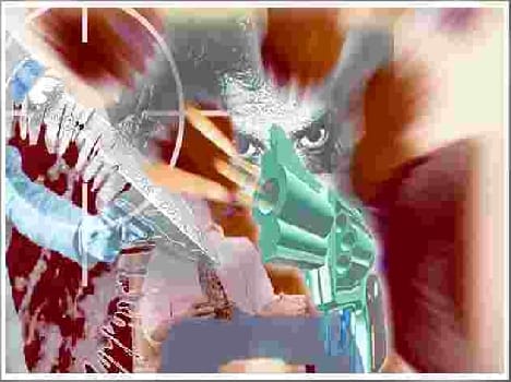Married woman drank the acid