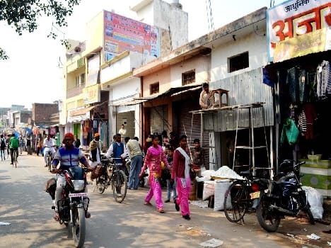 Ujhani market opened on the day of closure