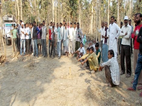 Student's head crushed in the forest killing