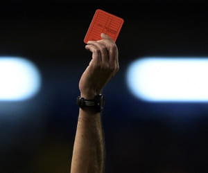 football player shot raferee during a match