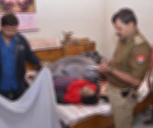  retired teacher murdered in lucknow.