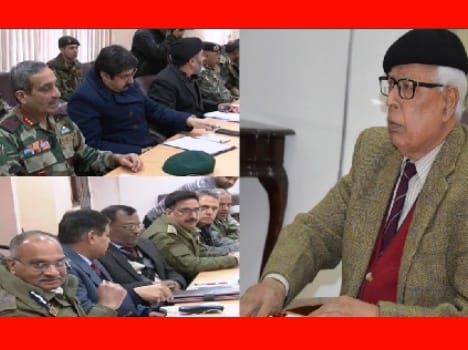 NN Vohra meeting