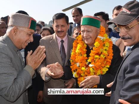 cm virbhadra singh statement at hamirpur rally.