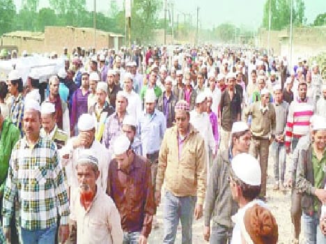 Funeral descended people off market