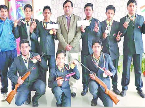 Players participated in shooting