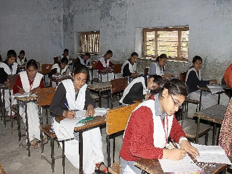 UP Board exam: the first day arrangements were crashing