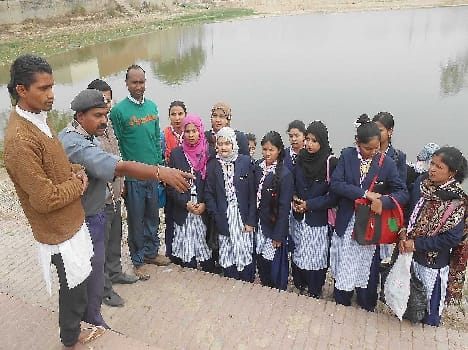 The tour of the historical sites B.Ed. trainees
