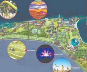 gomti riverfront become very attractive  