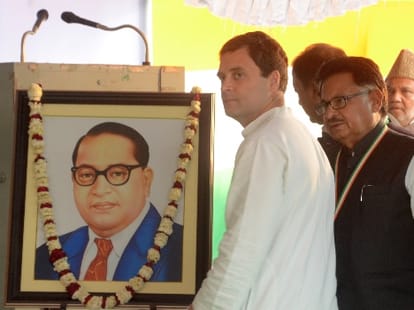  rahul gandhi attacks on BJP in lucknow.