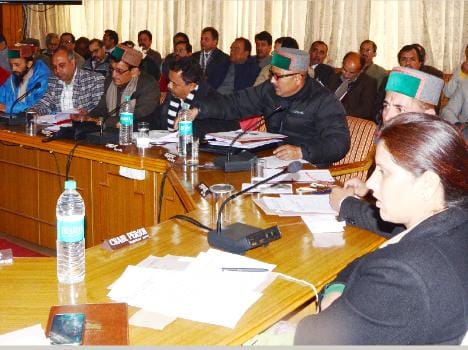 shimla zila parishad first meeting.