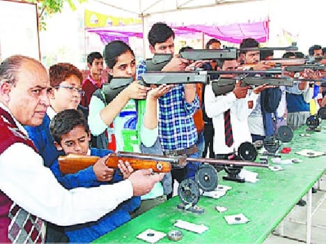 Shuffle the unmistakable target shooters
