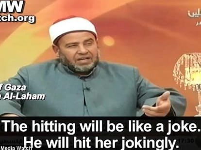 gaza mufti gives tips to people to beat up wife