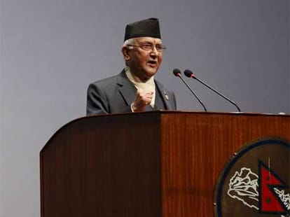 nepal prime minister visit to india Khadga Prasad Sharma Oli 