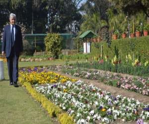vasant festival in rajbhawan dehradun.