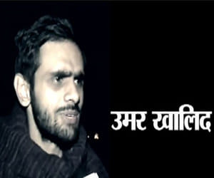 umar khalid phone detail showed he got call from jammu kashmir and gulf countries