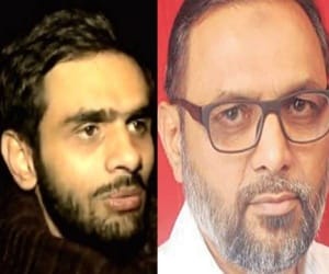 umar khalid father says his son is being called traitor because of his muslim name