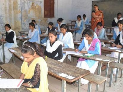 FIR on the teachers who absent in first day of exam in examination center