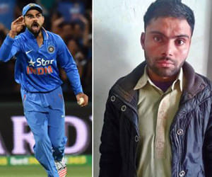 virat kohli's pakistani fan is still in trouble