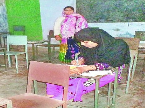 Printed wrong scheme , the paper could not give students