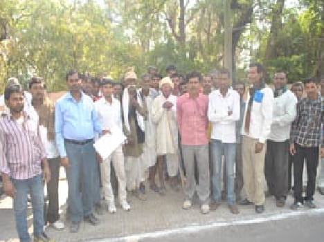 farmers demanded for compensation