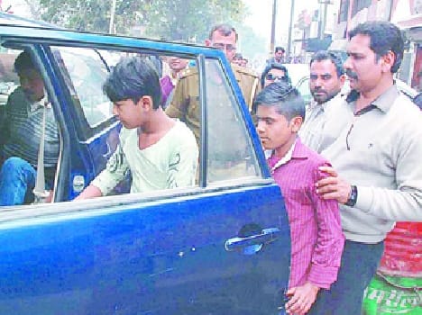 Raid many places, nine child laborers rescued