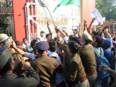 Protests by students of BHU