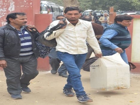 Seven blocks will be 62 polling booths today