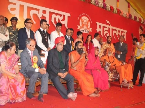 baba ramdev in vrindavan