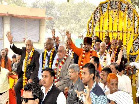 magicians rally in vrindavan