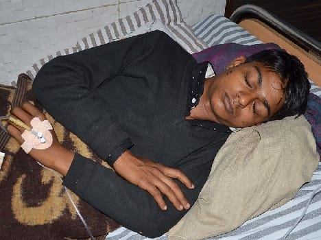 one died in road exident, jaam