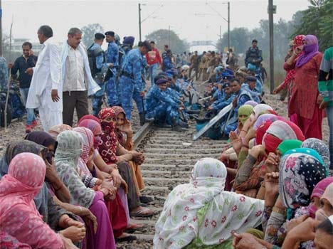Jat community members create trouble