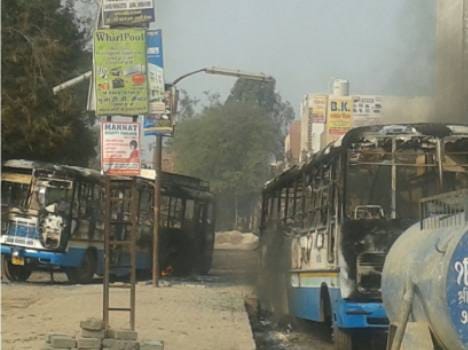 haryana jat reservation live update, curfew apply at rohtak and bhiwani, army called, three dead