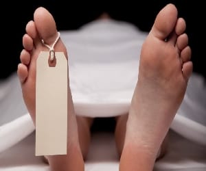 The death of two workers from sliding hill