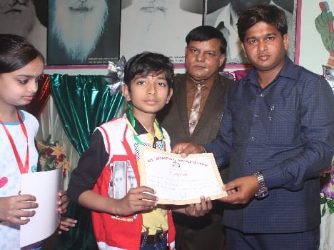 District Panchayat president little ones to share the bounty