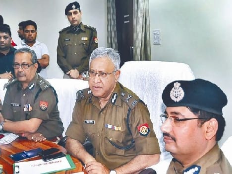 alert in up due to jat agitation