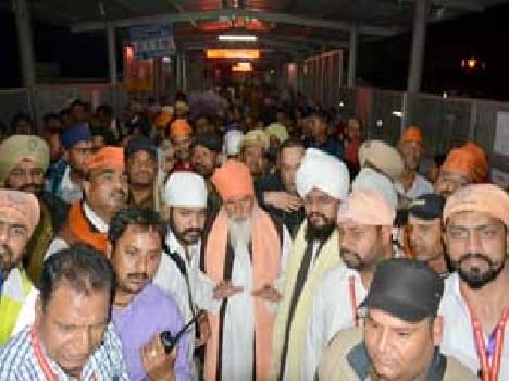 In celebration of the anniversary of Sant Ravidas dipped Begmpura