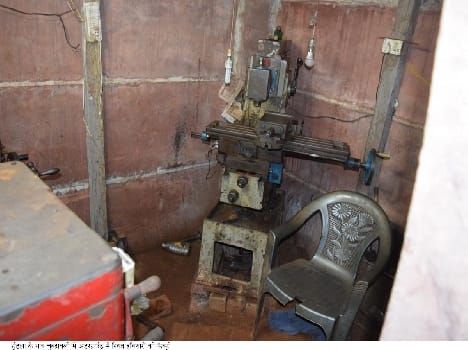 The house was under construction Ammunition Factory