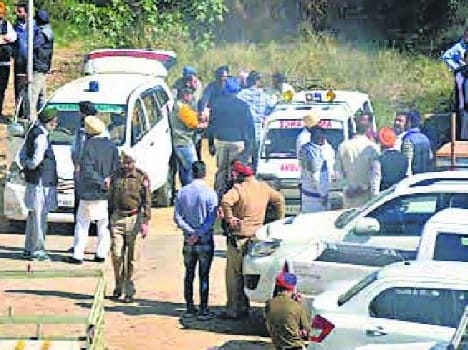 nine bullets fire at ex congressi sarpanch 