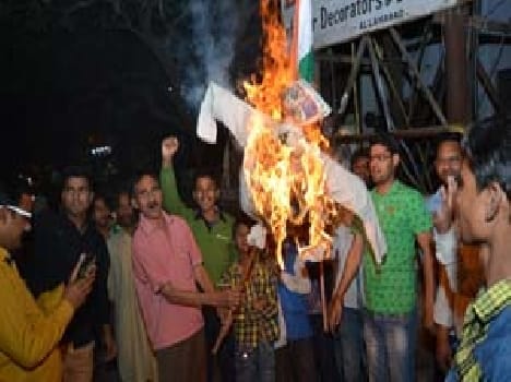 Rita blew on the effigy of misrepresentation