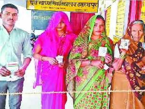 62 percent vogint in the Panchayat By-elections