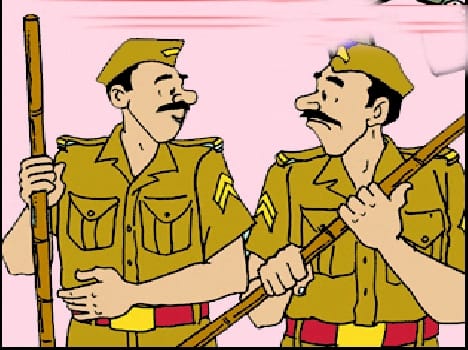 police took action against the encroachment 