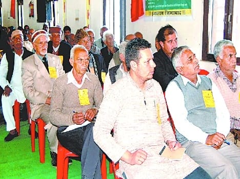 jeetram became kisan sabha president.